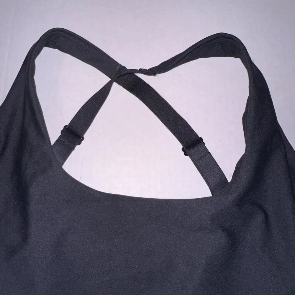 Old Navy Active Powersoft Light Support Go Dry Adjustable Strap Bra Womens 4X - Picture 3 of 10
